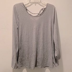 Tie back cotton top